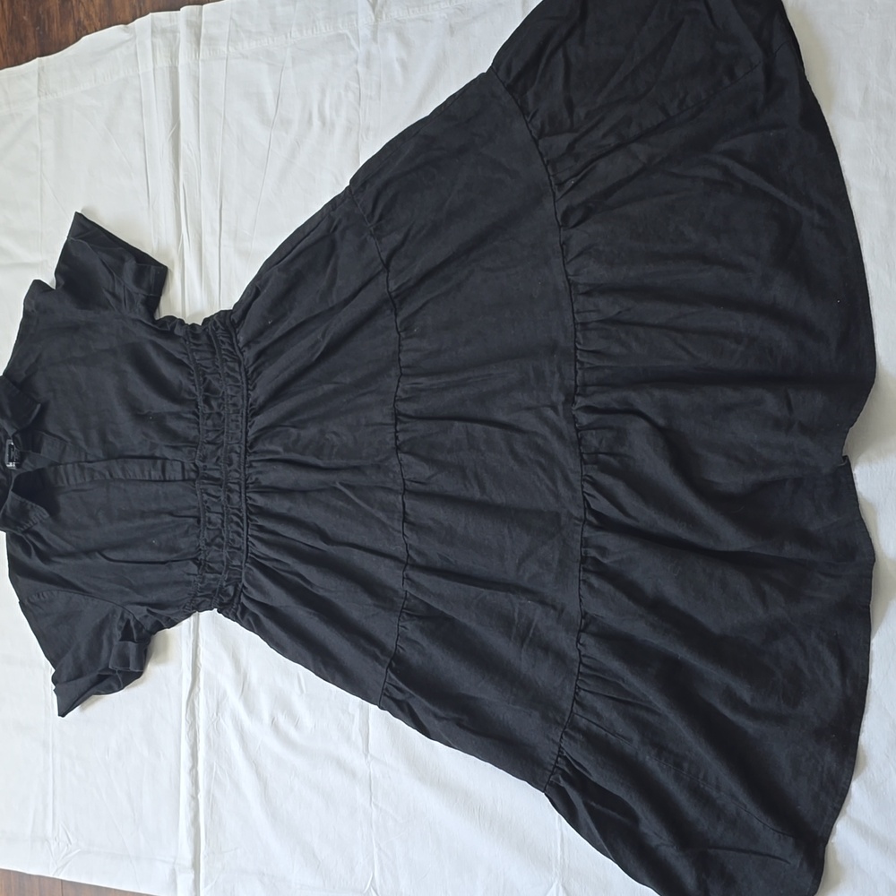Nicole Miller Black Midi Dress - Picture 7 of 9
